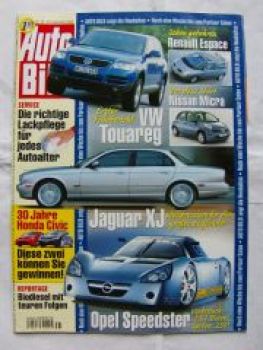Auto Bild 38/2002 Jaguar XJ,Espace,VW Touareg,Micra