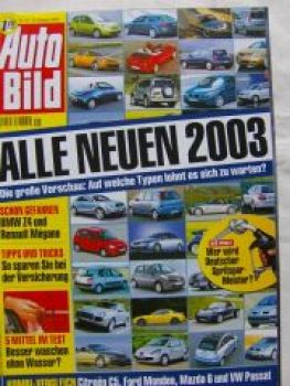 Auto Bild 41/2002 BMW Z4 E85 Roadster,Renault Mègane