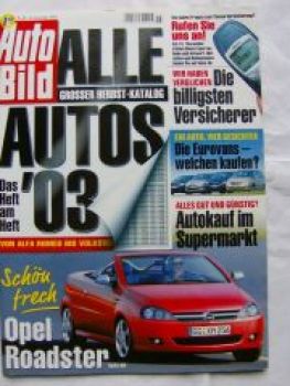Auto Bild 45/2002 Seat Cordoba,Fiat Stilo SW,C30 CDI AMG