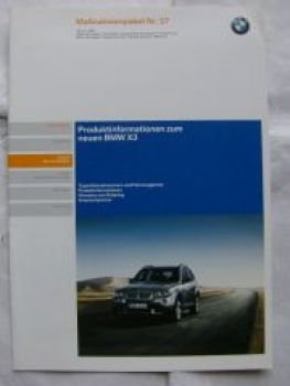 BMW X3 E83 LCI Maßnahmenpaket Nr.57 intern
