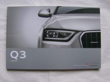 Audi Q3 Typ8U +S Line +Optikpaket April 2012