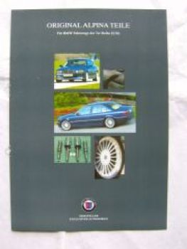 Alpina BMW 7er Reihe E38 Original Teile August 1999