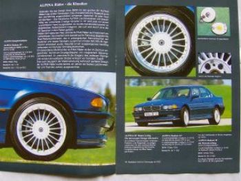 Alpina BMW 7er Reihe E38 Original Teile August 1999