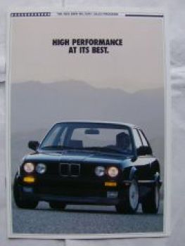 BMW Military Sales Program E30,E34,E32,E24 1988