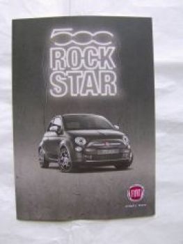 Fiat 500 Pop Star, Fiat 500 Rock Star Sonderprospekt