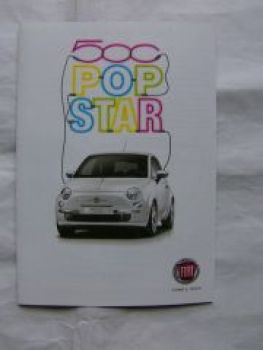Fiat 500 Pop Star, Fiat 500 Rock Star Sonderprospekt