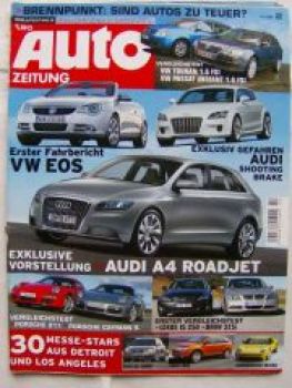 Auto Zeitung 2/2006 IS250,325i E90,Miura,S6 Avant,Ford Edge