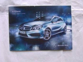 Mercedes Benz A-Klasse W176 A180-A250,180CDI-A200CDI