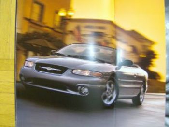Chrysler Stratus +Cabrio Prospekt 1998 NEU