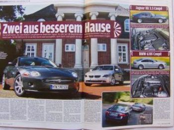 Auto Bild 34/2007 BMW 630i Coupè E63,Jaguar XK 3.5 Coupè
