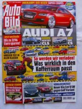 Auto Bild 45/2007 A7,Q7,320d Coupè E92,Fiat 500,C-Max