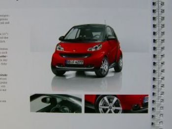 Smart Ringbuch 10 Jahre smart fortwo +Edition