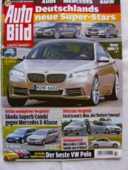 Auto Bild 42/2009 Superb 1.8TSi vs. E250CGi BR212,C180K,Touran,