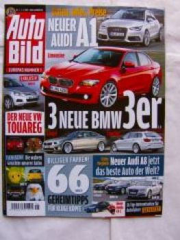 Auto Bild 5/2010 740d F01,S450 CDi,A8 4.2TDi,Anliker SLR 999 Red