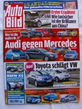 Auto Bild 10/2007 X5 E70,Q7,Cayenne (955),Auris vs. Golf,Diatto