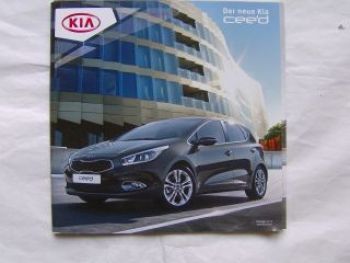 Kia cee`d Dezember 2000 Prospekt