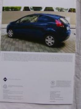 Ford Fiesta Van Prospekt Januar 2012 NEU