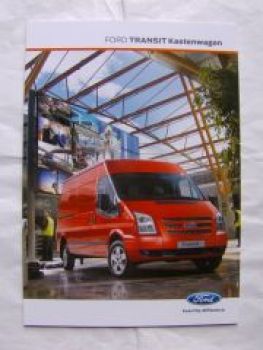 Ford Transit Kastenwagen +Limited Prospekt 2011 NEU