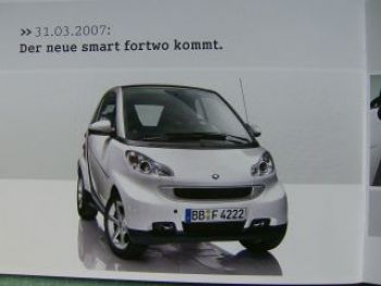 Smart der neue fortwo kommt 2007