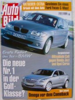 Auto Bild 25/2004 BMW E87,Colt,Jazz,Corsa C,Polo 1.9TID Comfortl