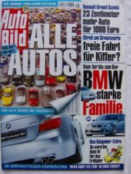 Auto Bild 16/2004 BMW Concept M5 E60,W140,Mazda 323,MX-5,Agila,A