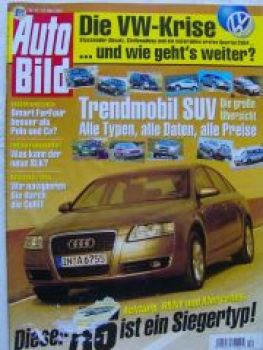Auto Bild 12/2004 Audi A6,Grand Scénic,Altea,SLK,Smart Forfour,