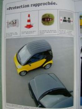 Smart City-Coupe 6/1998 Französischer Prospekt NEU