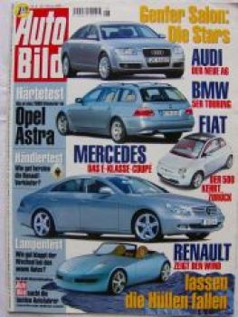 Auto Bild 8/2004 Rover Streetwise,Audi A6,5er Touring E61,CLS,