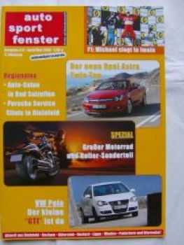 auto sport fenster 4/5 2006 Astra Twin Top,VW Polo GTi,Chevrolet