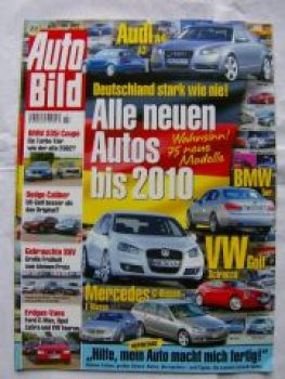 Auto Bild 27/2006 Dodge Caliber,Golf,BMW 335i Coupè E92,2002 turbo