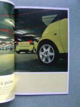 Smart City-Coupe & Cabrio 2001 Prospekt NEU