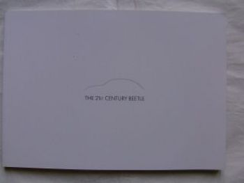 VW The 21st Century Beetle Buch +Zubehör Februar 2012 NEU