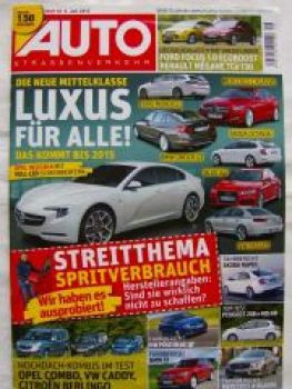 Auto Straßenverkehr 16/2012 Focus 1.0 Ecobboost vs. Mègane TCe 1