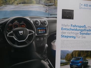 Dacia Sandero & Stepway SCe75 TCe 90 +LPG +Blue dCi95 Dezember 2018 +Preise