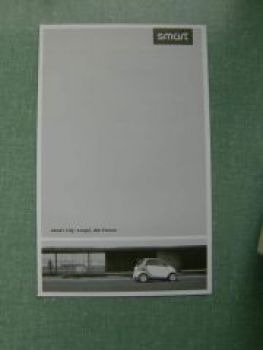 Smart city-coupe Preisliste 2/2002