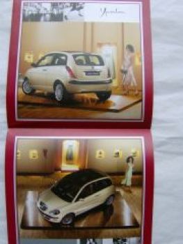 Lancia Ypsilon Prospekt Poster Februar 2003 NEU