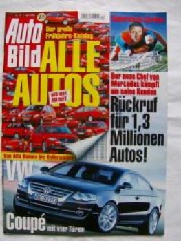 Auto Bild 13/2005 Alpina B5 E60,Mègane Sport Trophy,E200K, Vectr