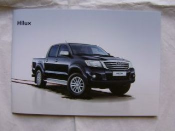 Toyota Hilux +Preisliste September 2011 NEU