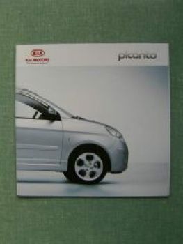 Kia Picanto 2007 Prospekt +Preisliste