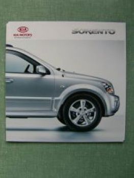 Kia Sorento Prospekt 2007 +Preisliste