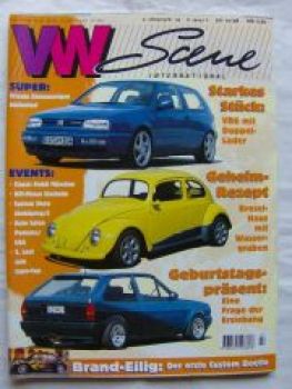 VW Scene 7/1998 Karmann Ghia Cabriolet,Polo, Golf III VR6,Derby