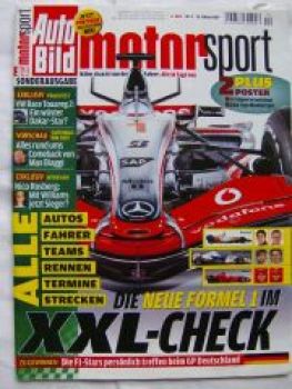 Auto Bild motorsport 4/2007 Ford 12M,VW Race Touareg 2