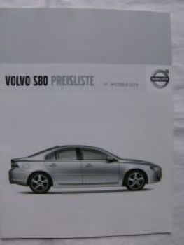 Volvo S80 T4 T5 T6 D3 D5 Oktober 2010 NEU