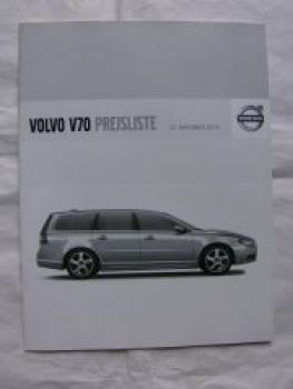 Volvo V70 T4 T5 T6 D3 D5 1.Oktober 2010 NEU