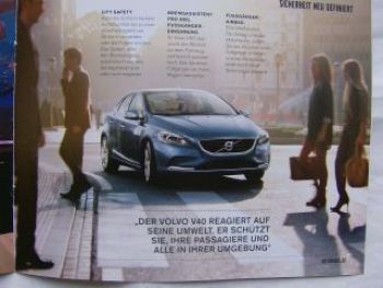 Volvo V40 Vorabinformation 2012 NEU