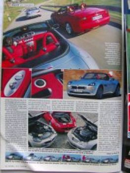 Auto Bild 16/2002 CLK W208,Vectra vs. Passat vs. Mondeo,Smart Co