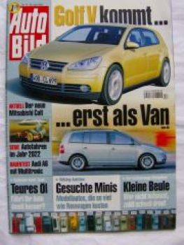 Auto Bild 17/2002 Mitsubishi Colt, Civic 1.7CTDI vs. Corolla 2.0