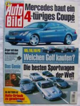 Auto Bild 25/2002 SL55 AMG Br230 vs. 911 Turbo (996) vs. 575 M M