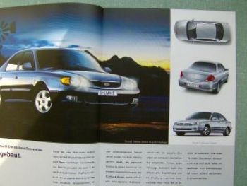 Kia Shuma2 Fließheck & Stufenheck 2001 Prospekt NEU