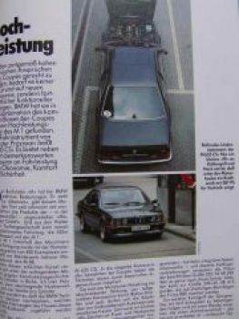 M Magazin d.Mobilen Generation 3/1983 BMW K100,M 635CSi E24